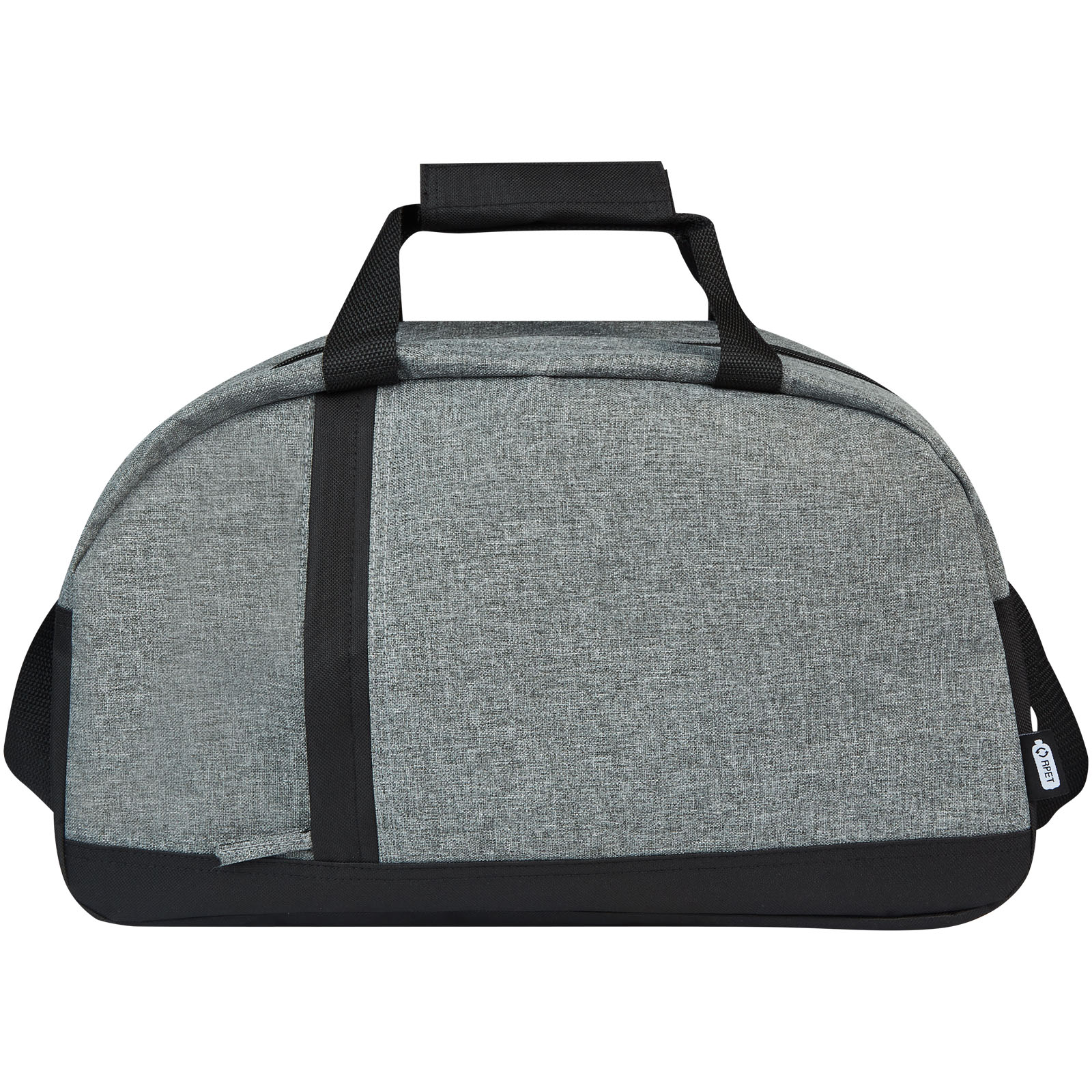 Reclaim GRS recycelte Sport-Reisetasche 21 L schwarz, heather grau