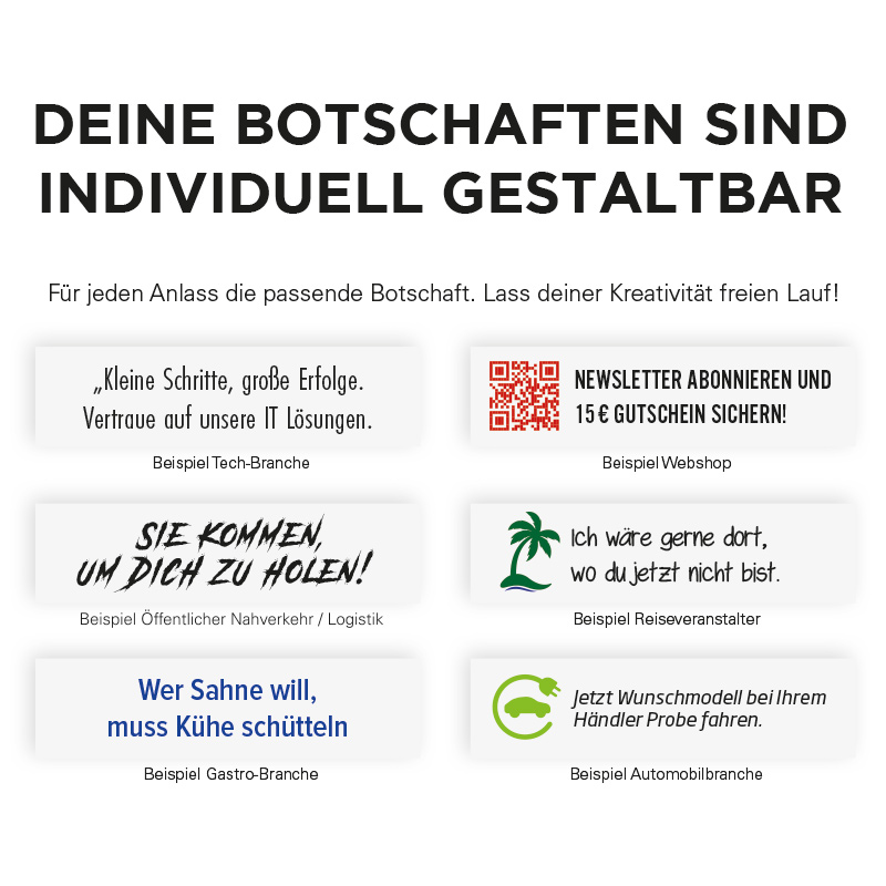 Glückskeks Folie