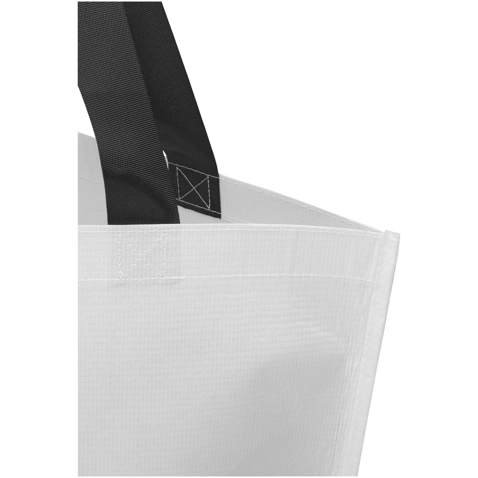 Duo GRS recycelte doppellaminierte Tragetasche 18L weiss