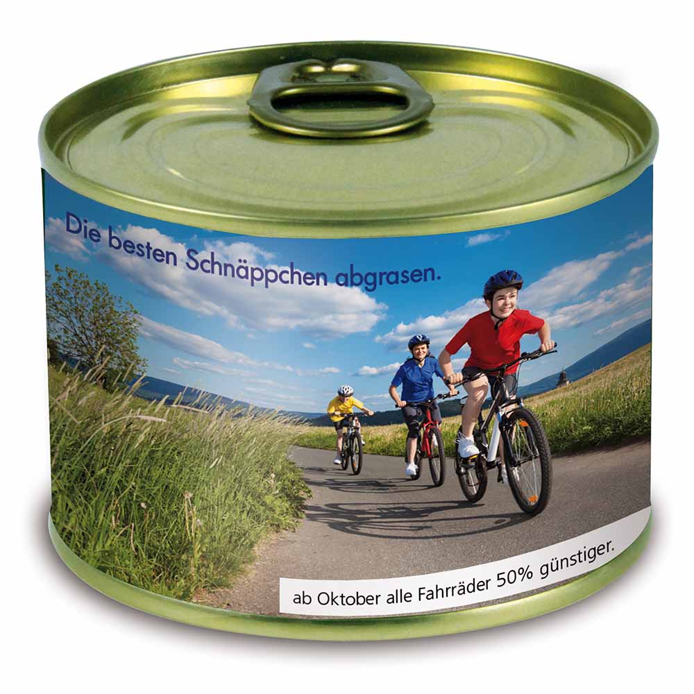 Natur-Konserve mit Samen