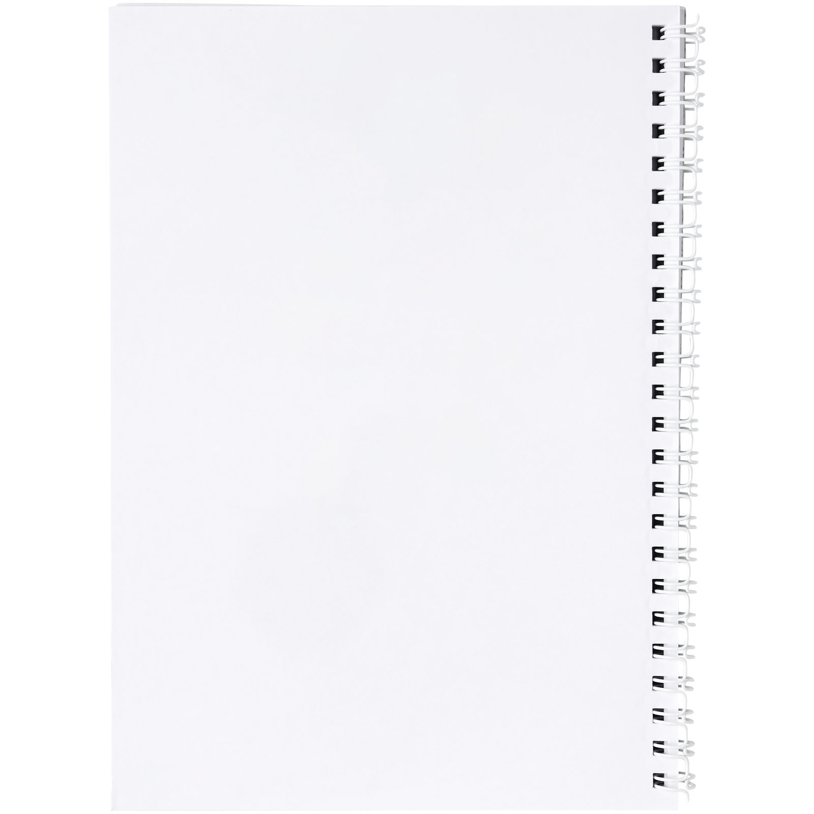 Desk-Mate® A5 Notizbuch mit Kunststoff Cover und Spiralbindung weiss