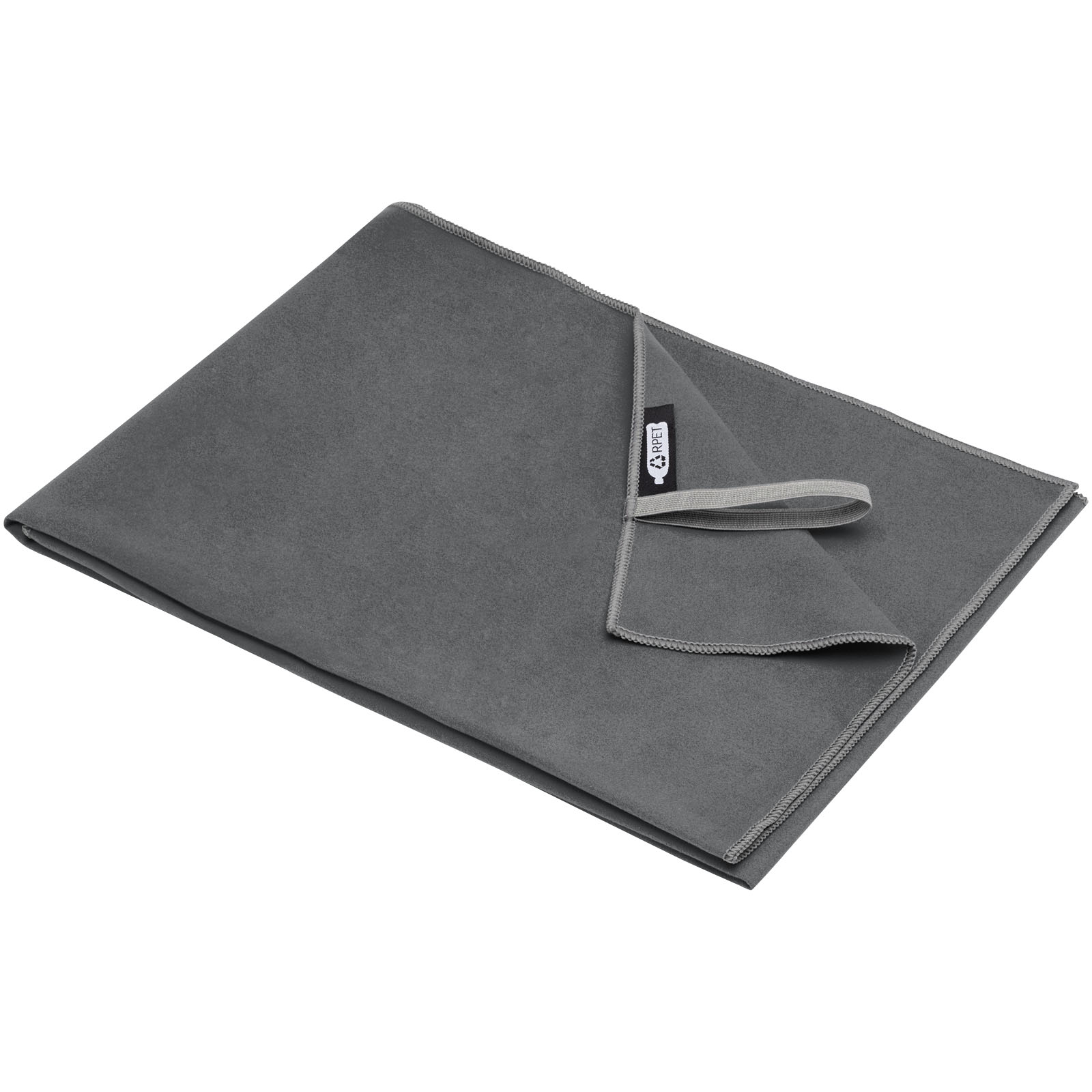 Pieter ultraleichtes und schnell trocknendes GRS Handtuch 50 × 100 cm grau