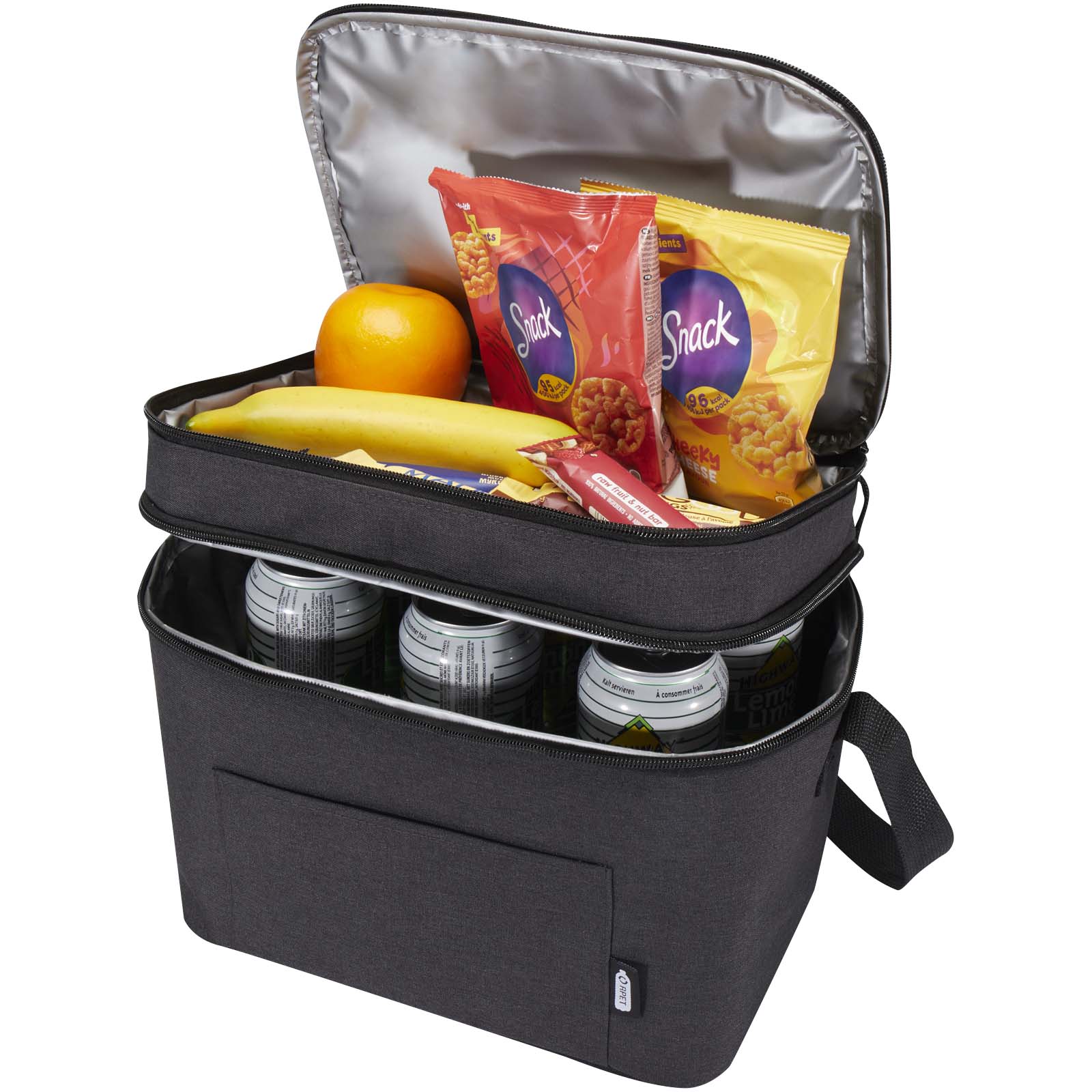 Tundra GRS RPET Kühltasche 13L heather charcoal