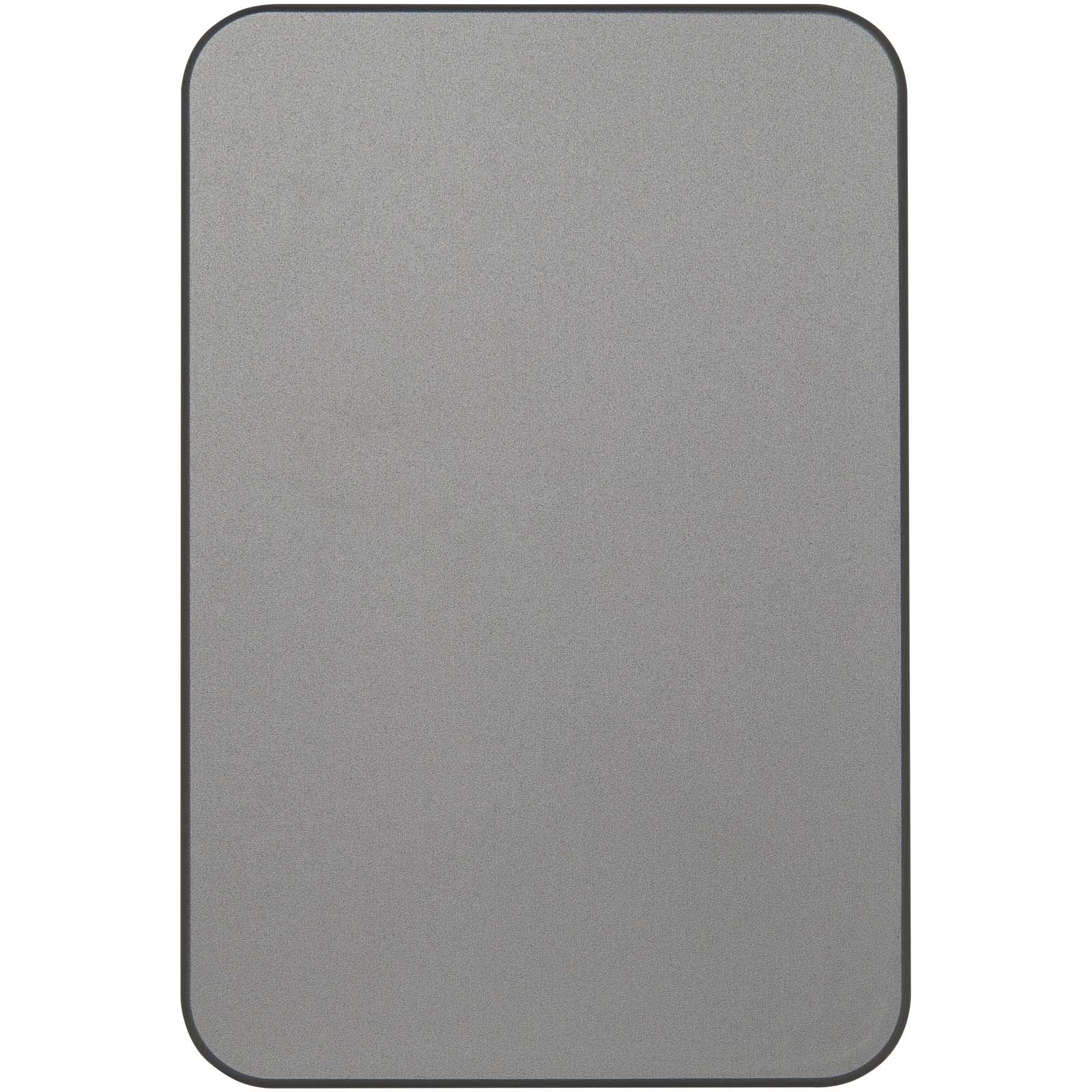 Avis 5000 mAh RCS Powerbank aus recyceltem Aluminium mit Magnetfunktion gun metal