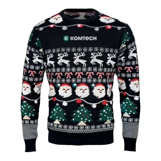 Weihnachts-LED-Pullover S/M