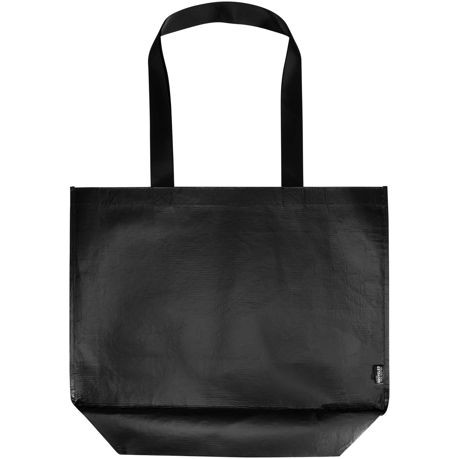 Duo GRS recycelte doppellaminierte Tragetasche Oversize 30L schwarz
