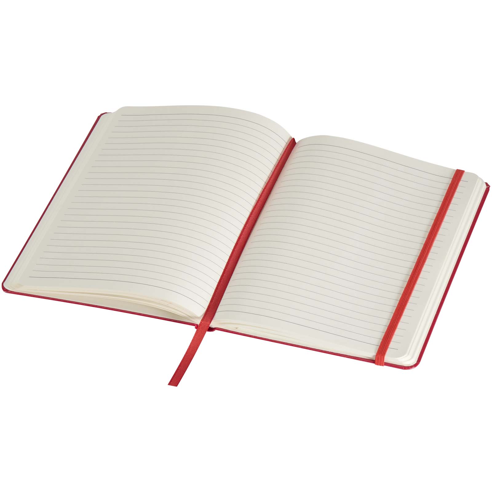 Classic A5 Hard Cover Notizbuch rot