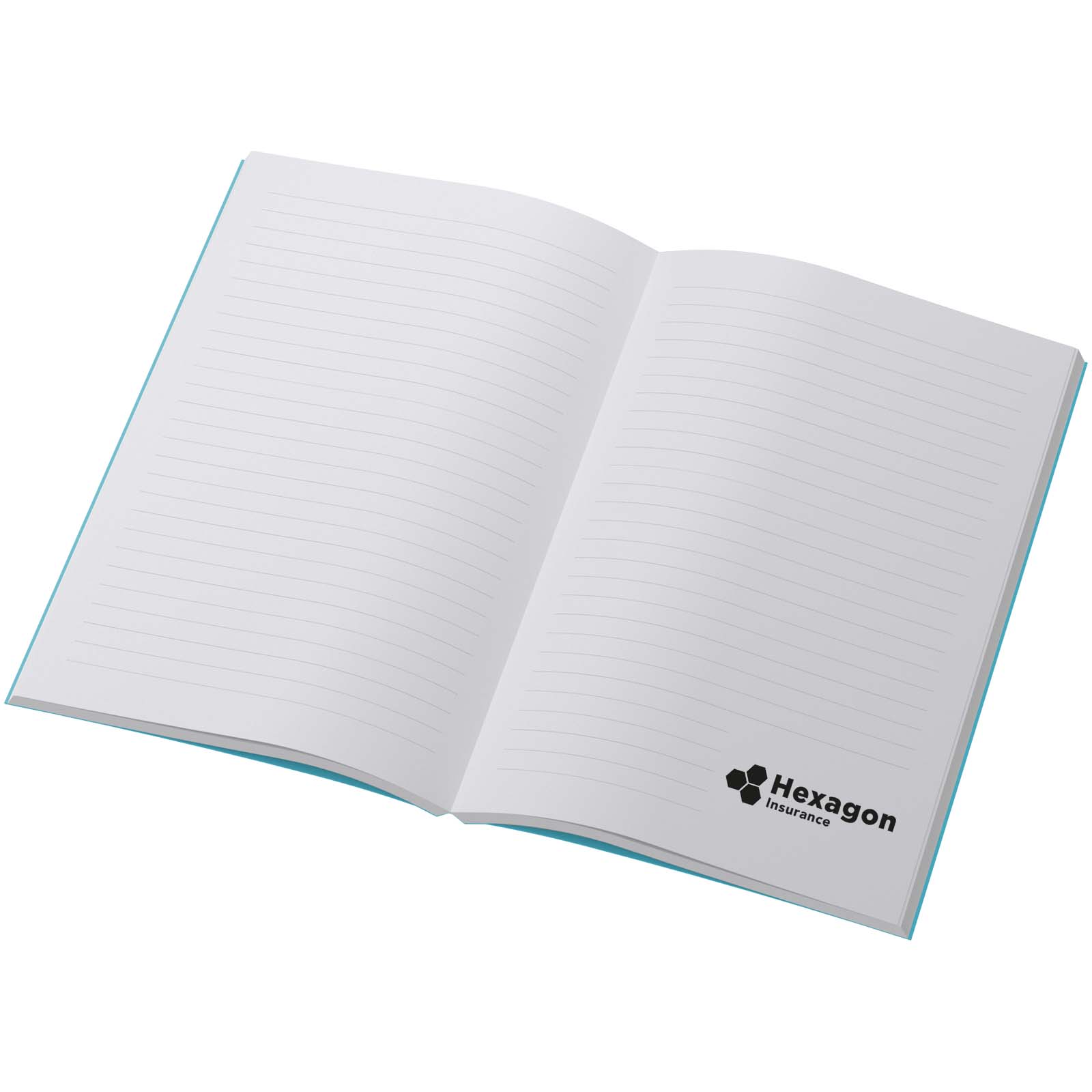 Scribe Plus A5 recyceltes Softcover Notizbuch blau