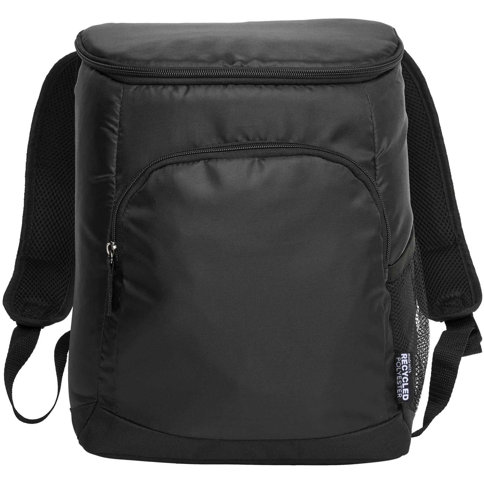 Chillpack 18 Dosen Kühlrucksack 16L, GRS-recycelt schwarz