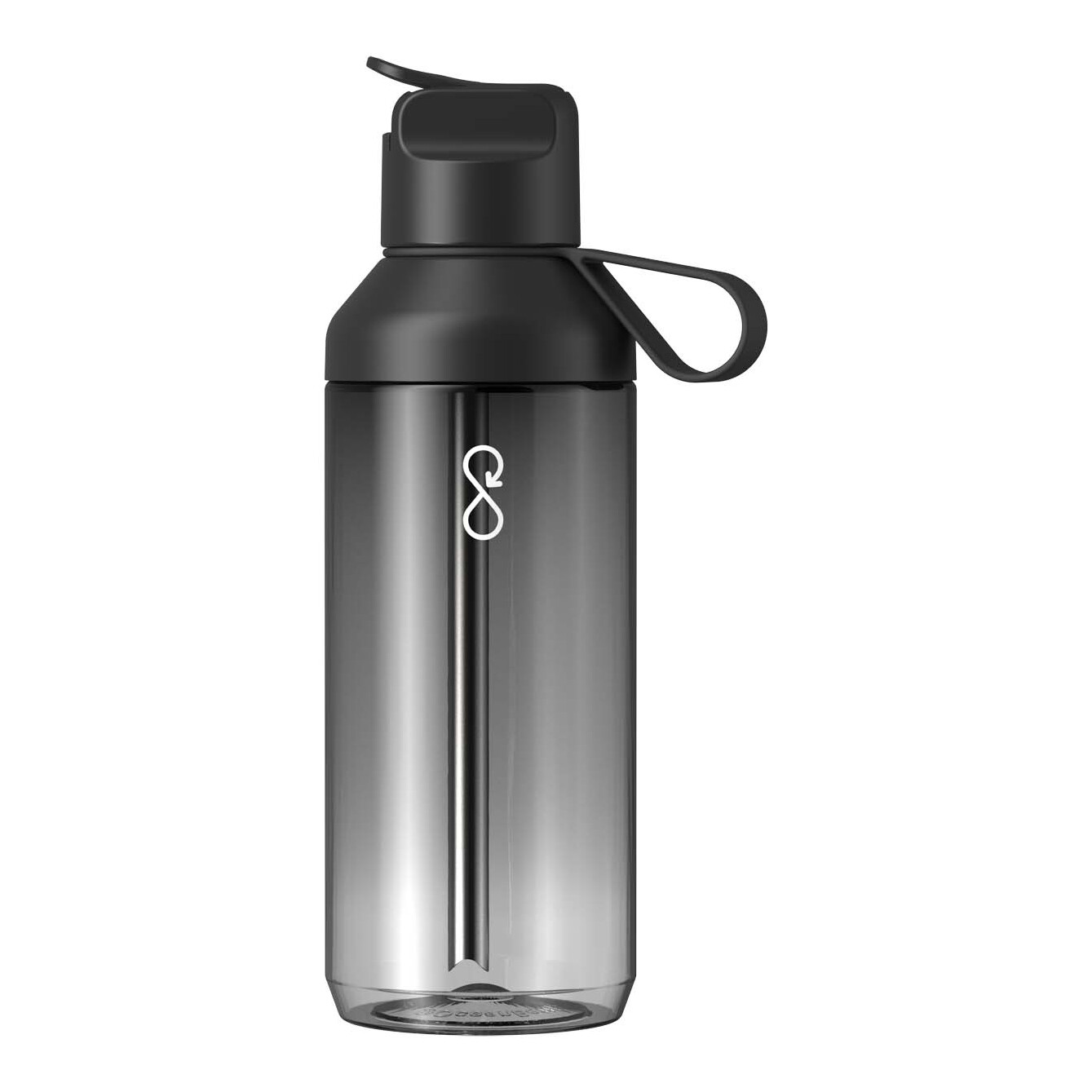 Ocean Bottle GO Clear 710 ml Flasche obsidian-schwarz