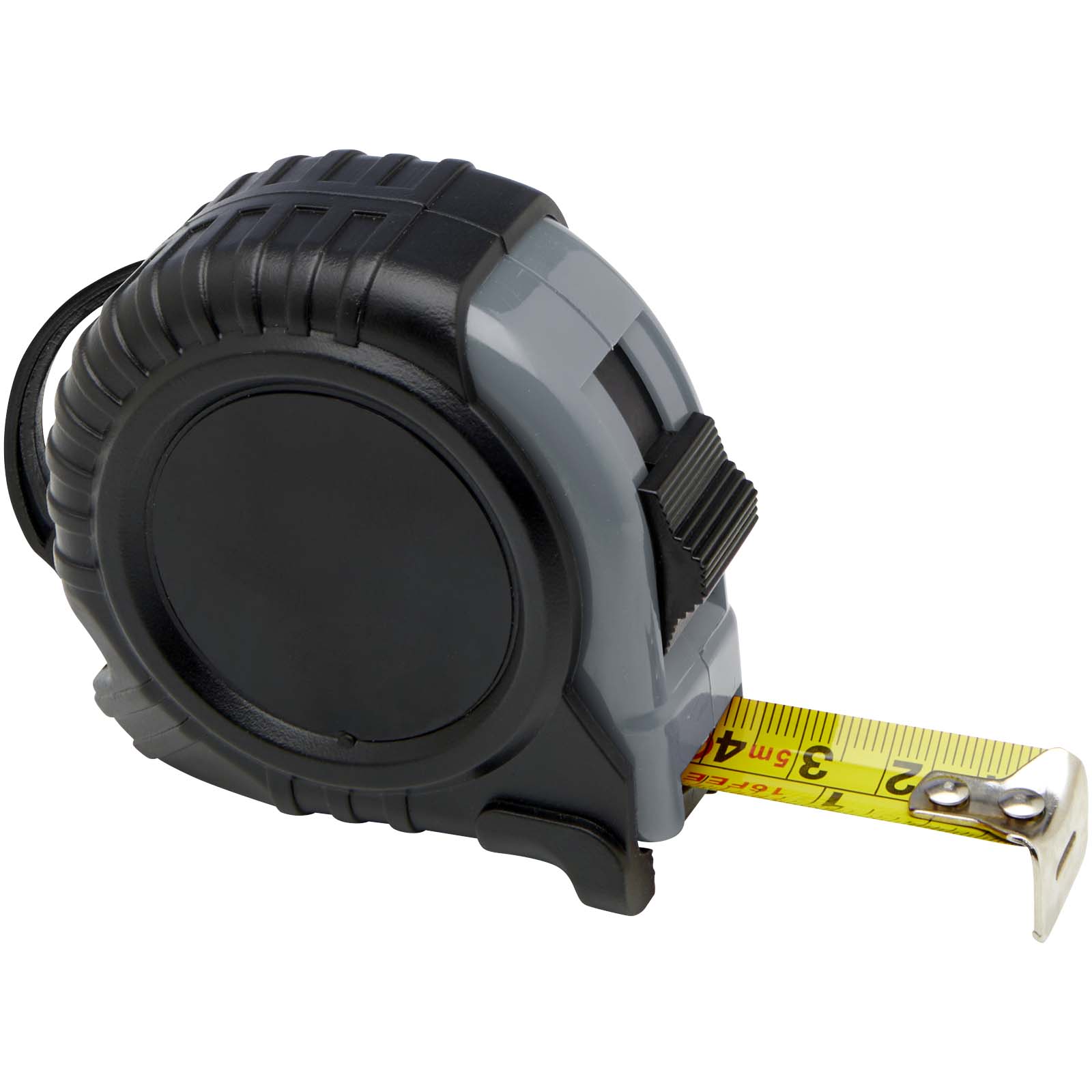 Score 5 Meter Maßband mit Gürtelclip grau