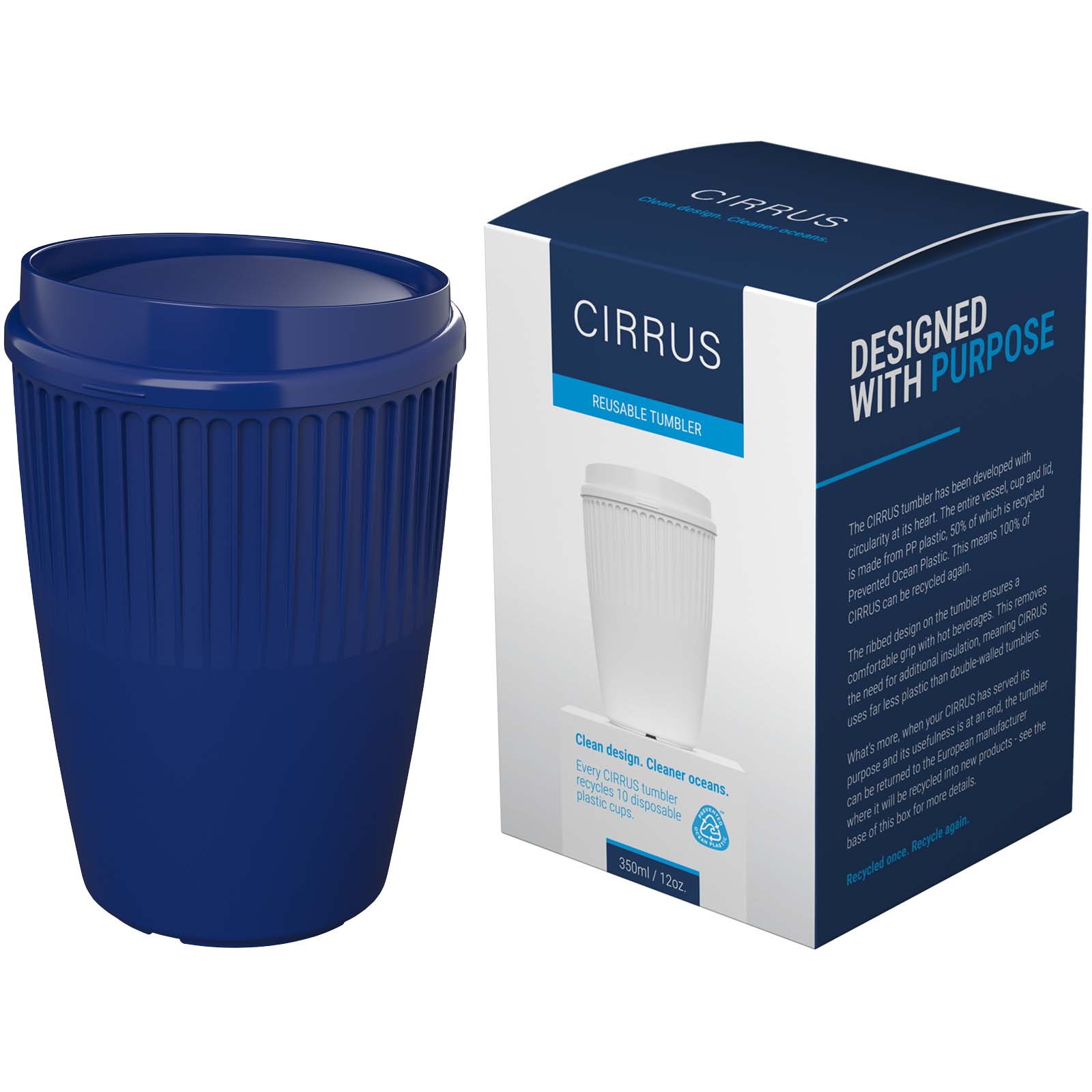 Cirrus POP 350 ml Becher blau