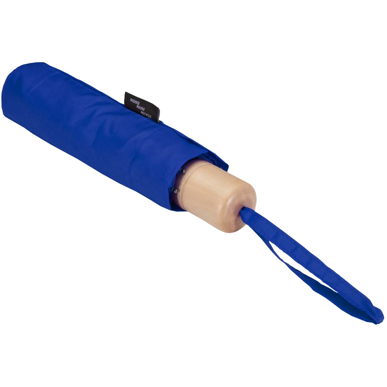 Dane 21" RPET Kompaktregenschirm royalblau