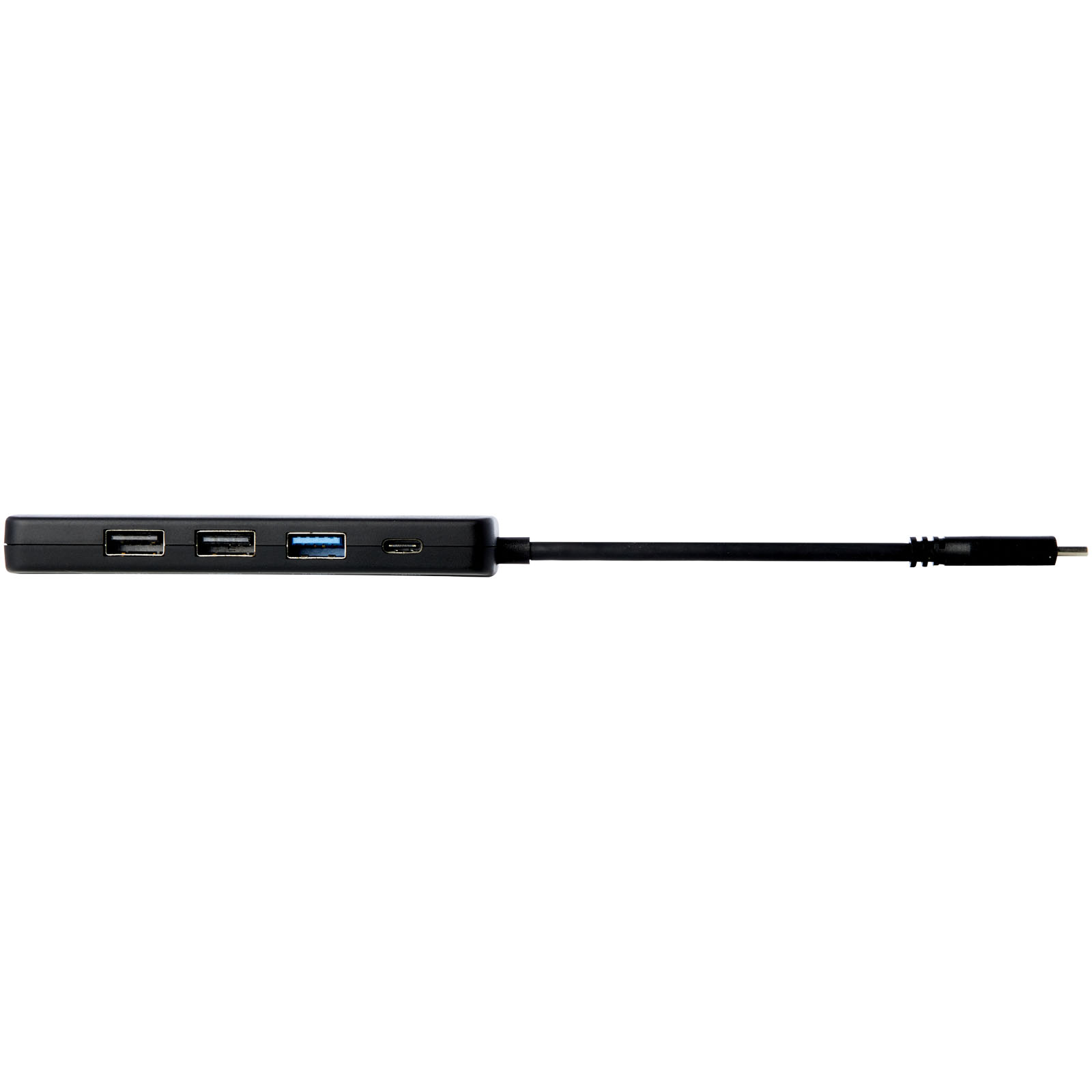 Loop Multimedia-Adapter aus recyceltem RCS Kunststoff USB 2.0-3.0 mit HDMI-Anschluss schwarz