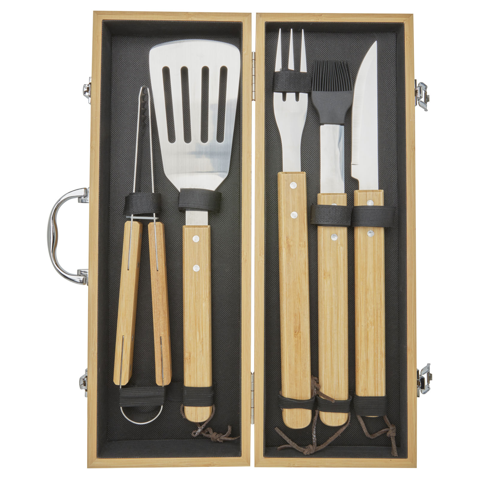 Churras 5-teiliges Grillset natural