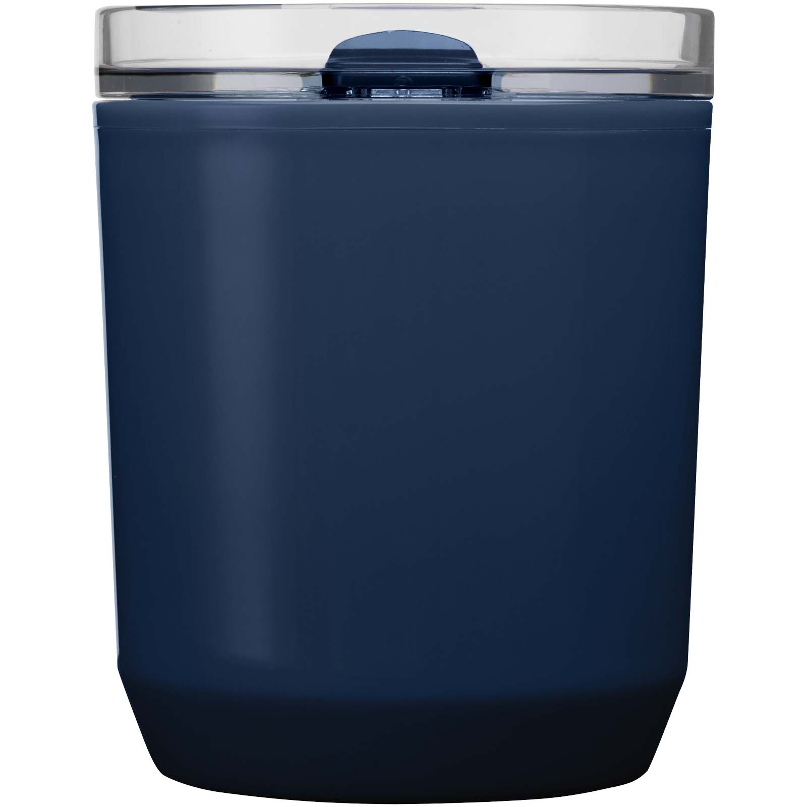 Hudson 180 ml doppelwandiger Becher aus recyceltem Kunststoff navy