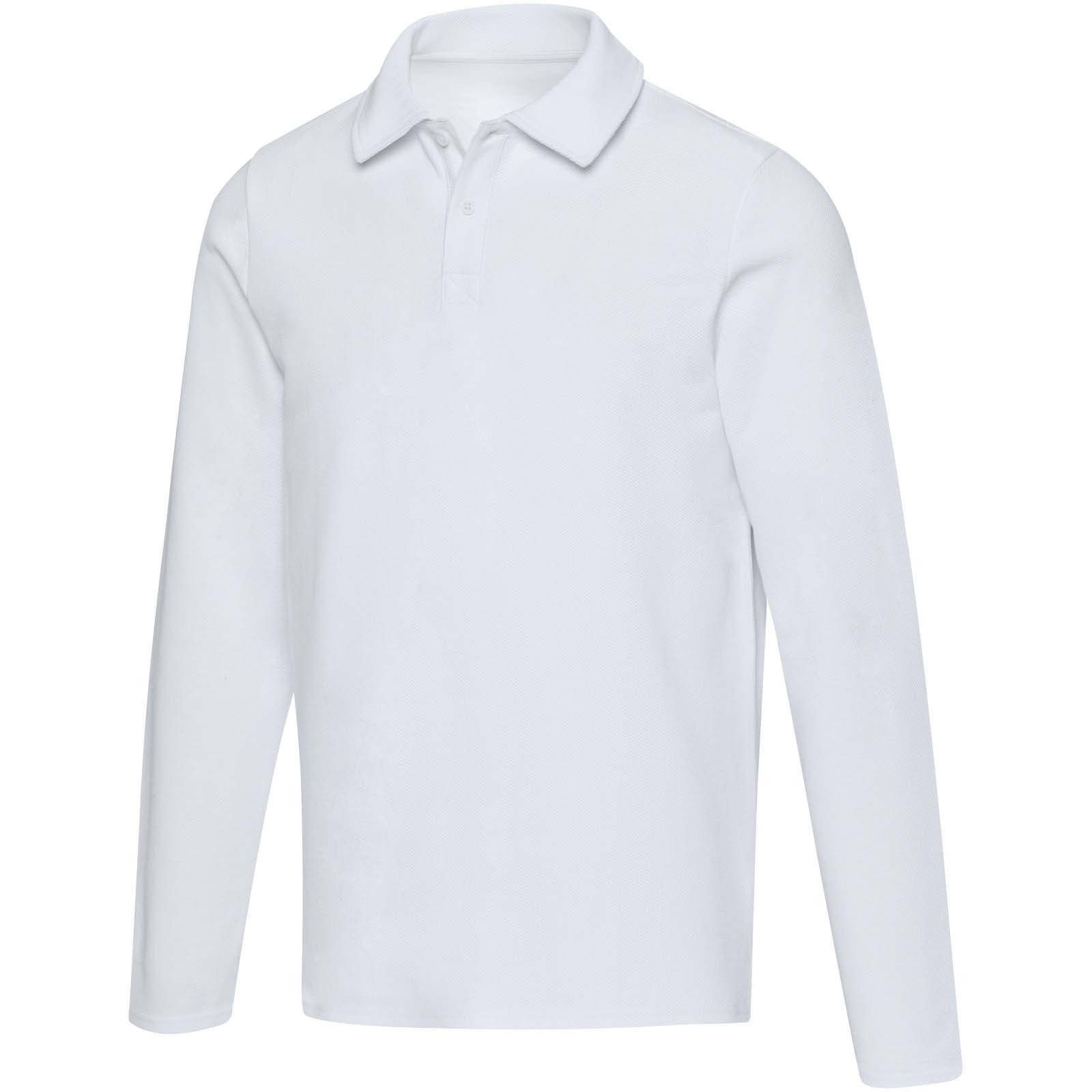 Apollo 245 g/m² Langarm Poloshirt Unisex weiss