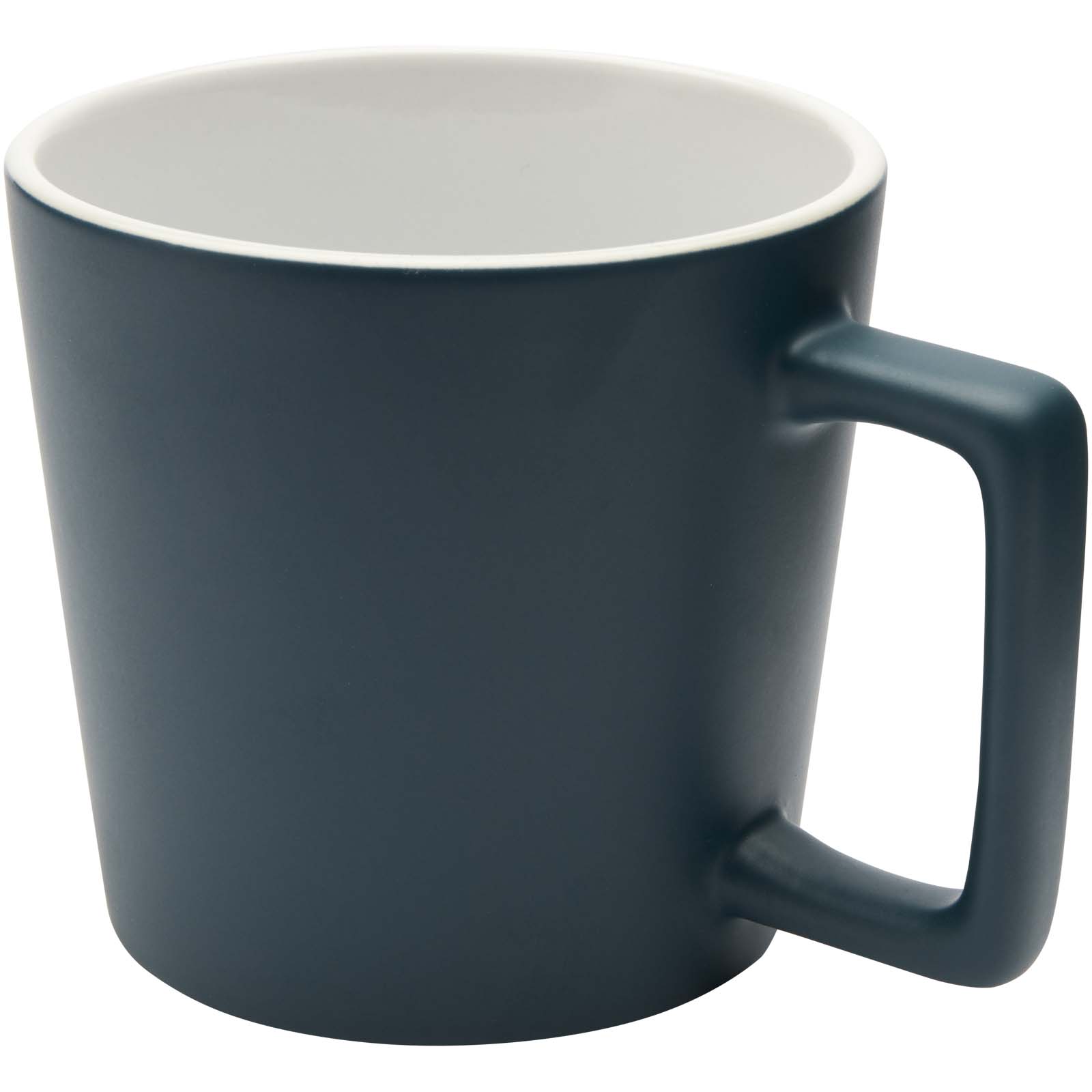 Cali 370 ml Keramiktasse mit matter Oberfläche tiefseeblau