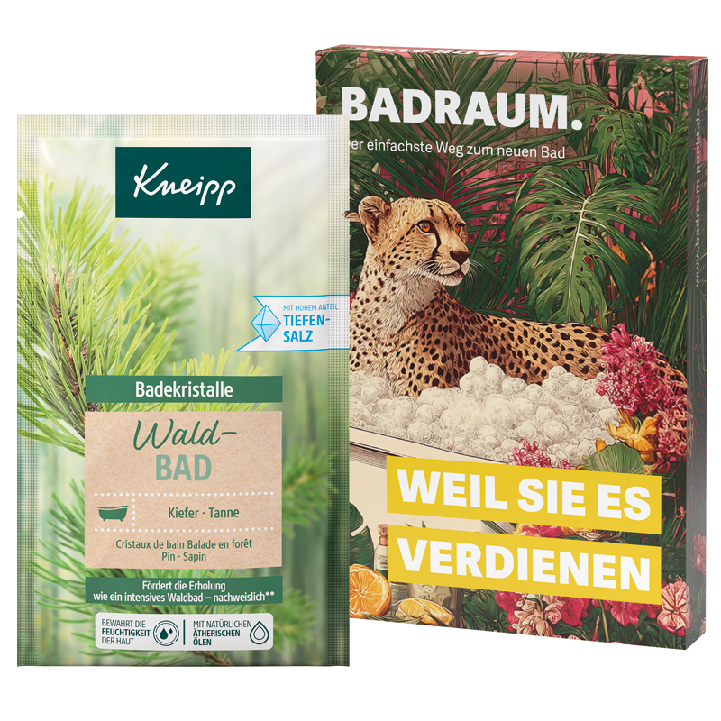 Promotion Case, Kneipp Badekristalle Tiefenentspannung