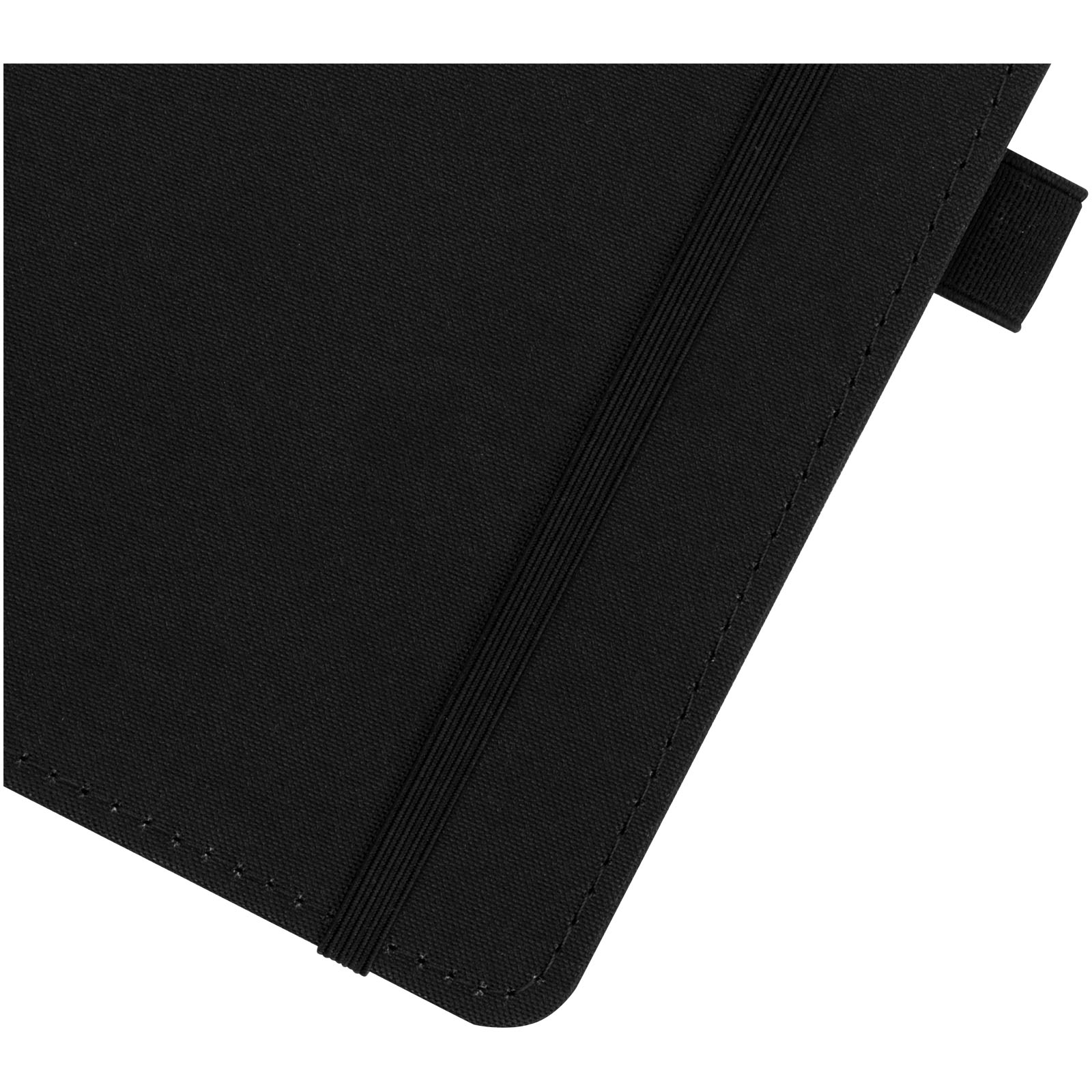 Thalaasa Hardcover Notizbuch aus Ozean Kunststoff schwarz