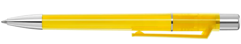 PEPP transparent SI Druckkugelschreiber