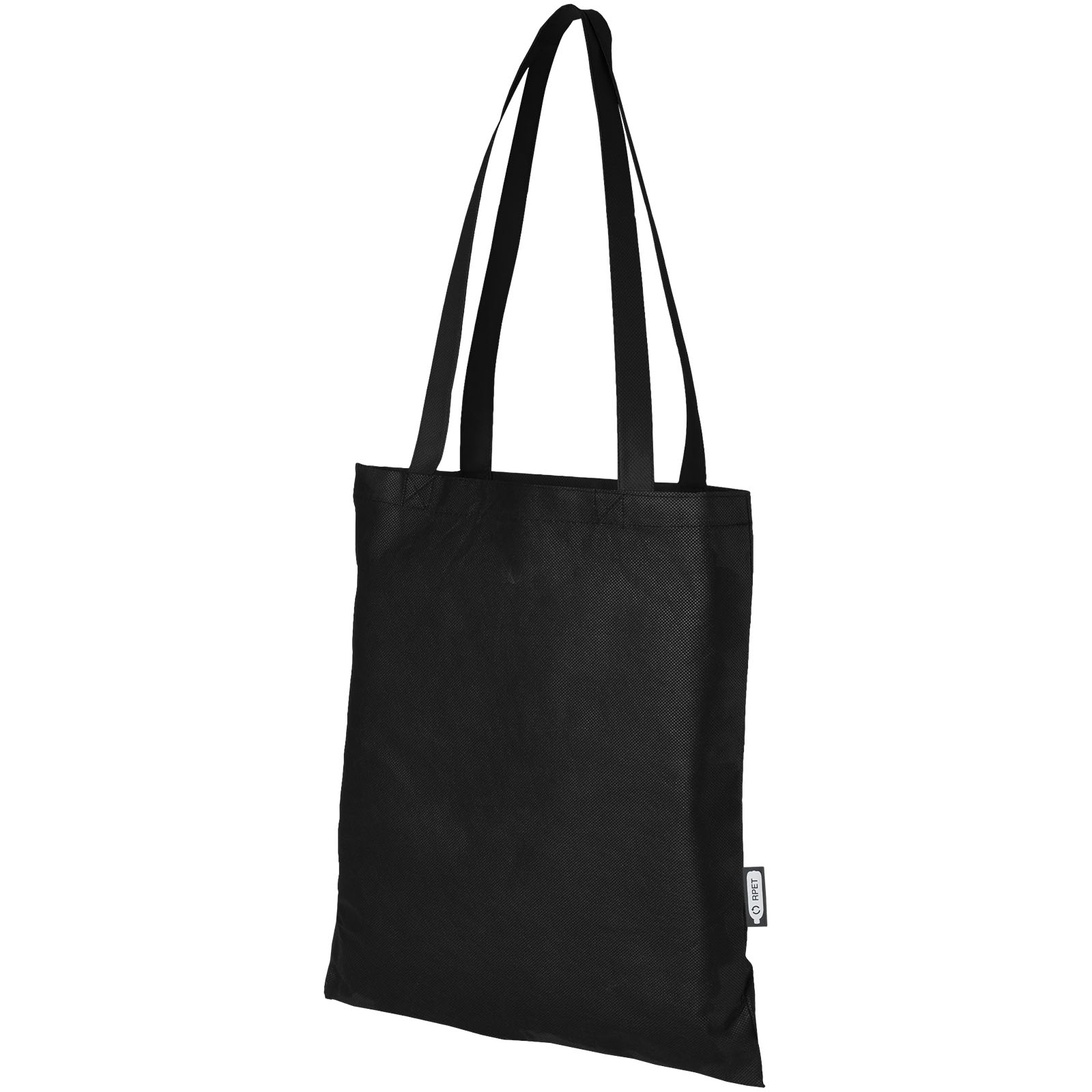 Zeus Non Woven große Tragetasche 6L aus GRS Recyclingmaterial 6 L schwarz