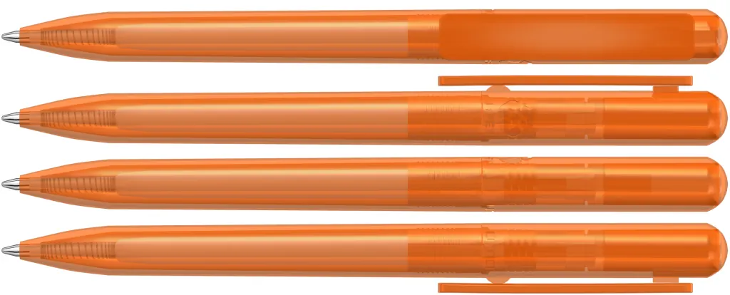 RECYCLED PET PEN CHANGE transparent Drehkugelschreiber