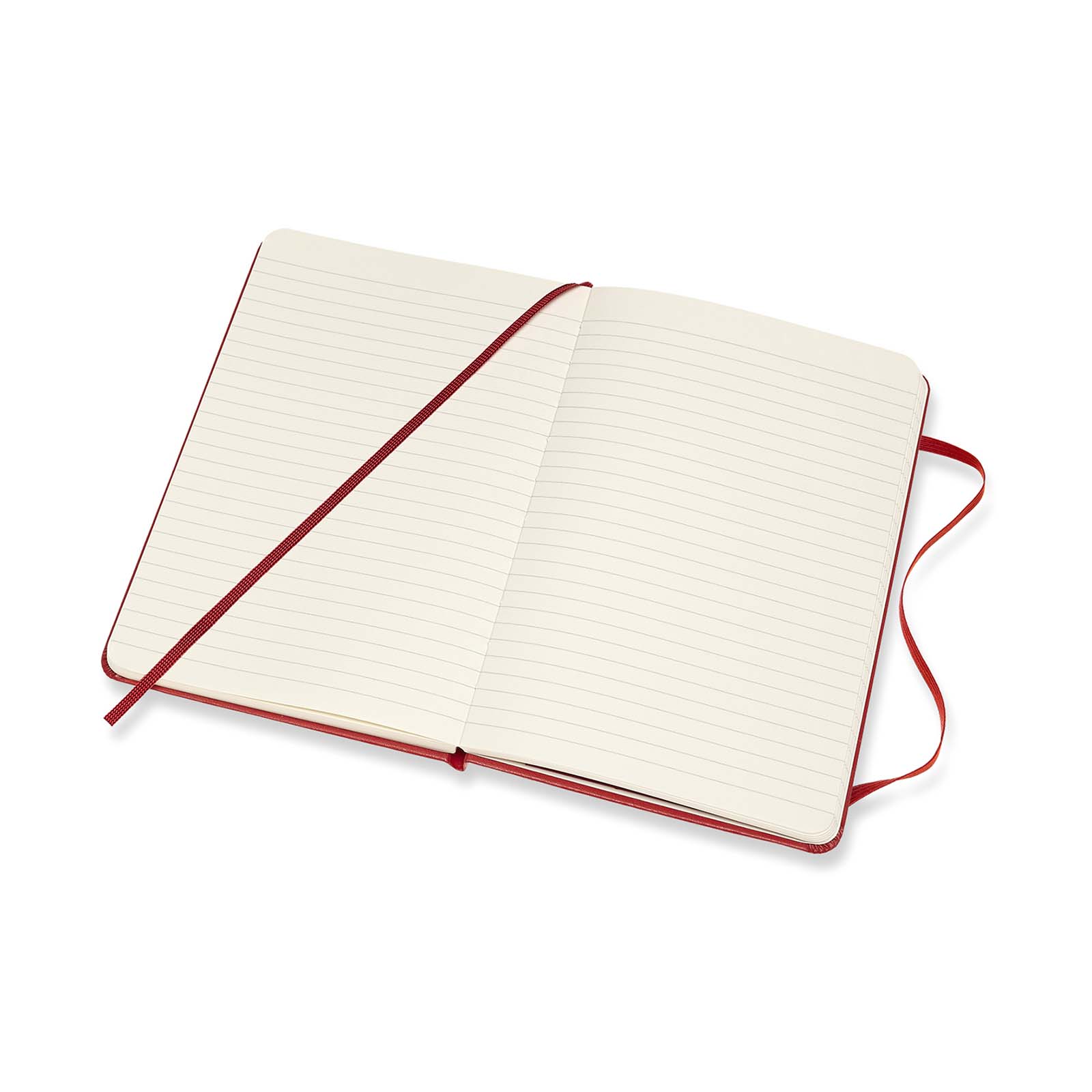 Moleskine Classic Hardcover Notizbuch M – liniert scharlachrot