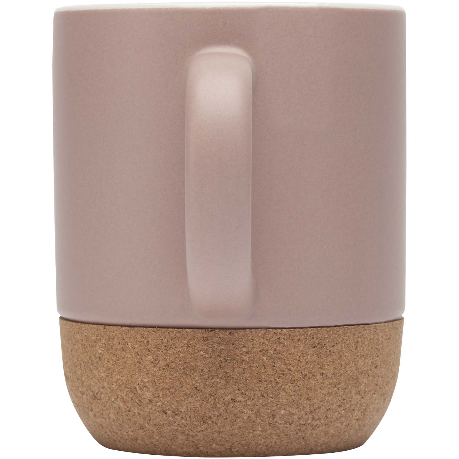 Billie 300 ml Keramiktasse mit Korkdetails altrosa
