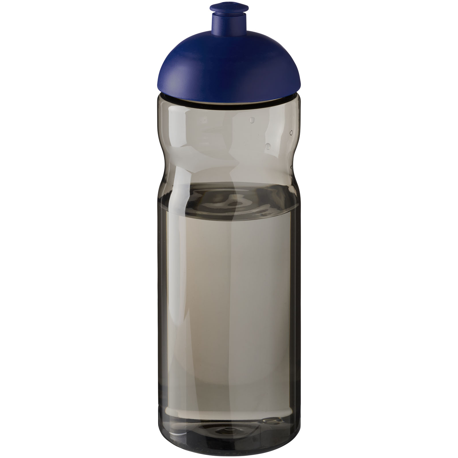 H2O Active® Eco Base 650 ml Sportflasche mit Stülpdeckel kohle, royalblau