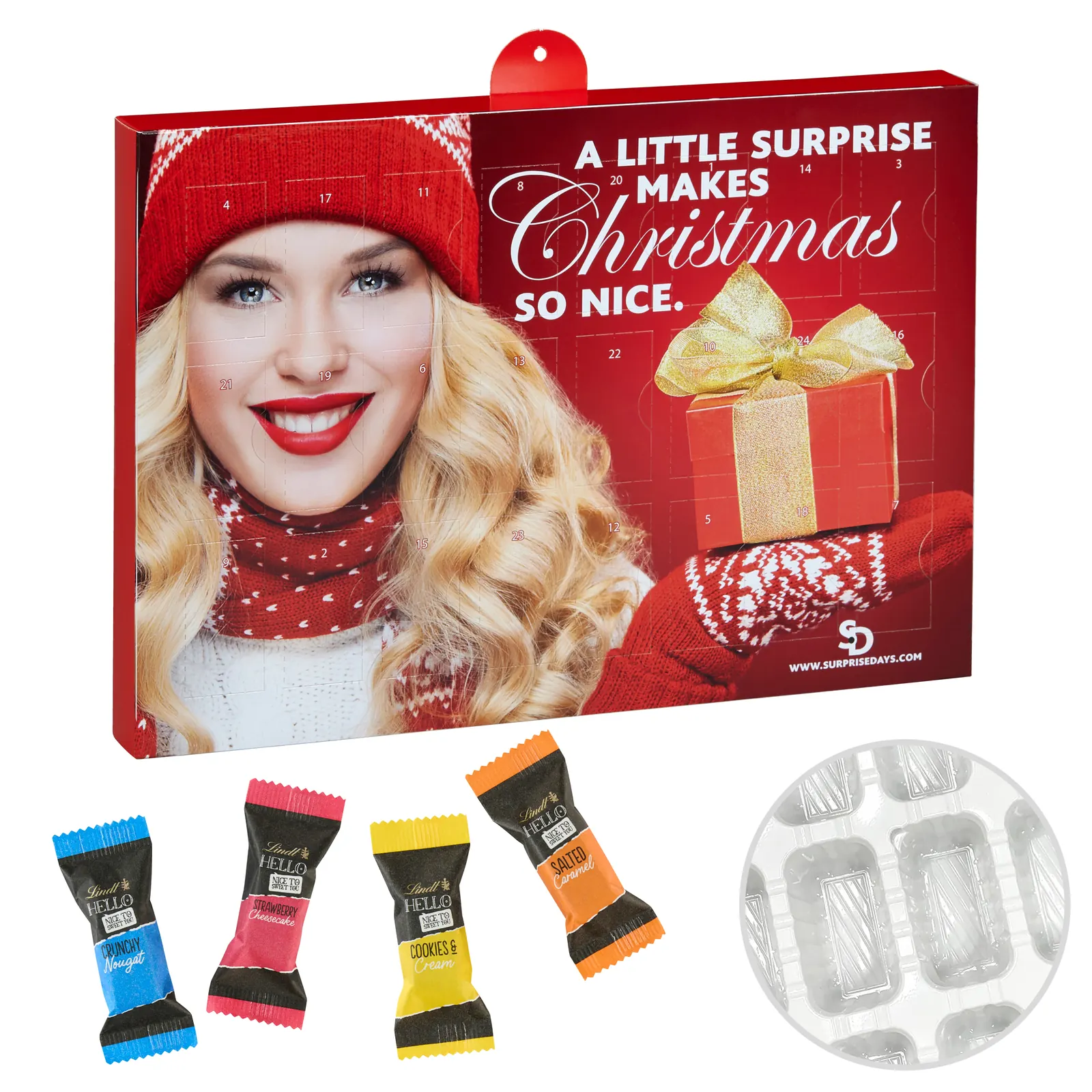 Premium Marken-Adventskalender mit Hello Mini Stick Mix