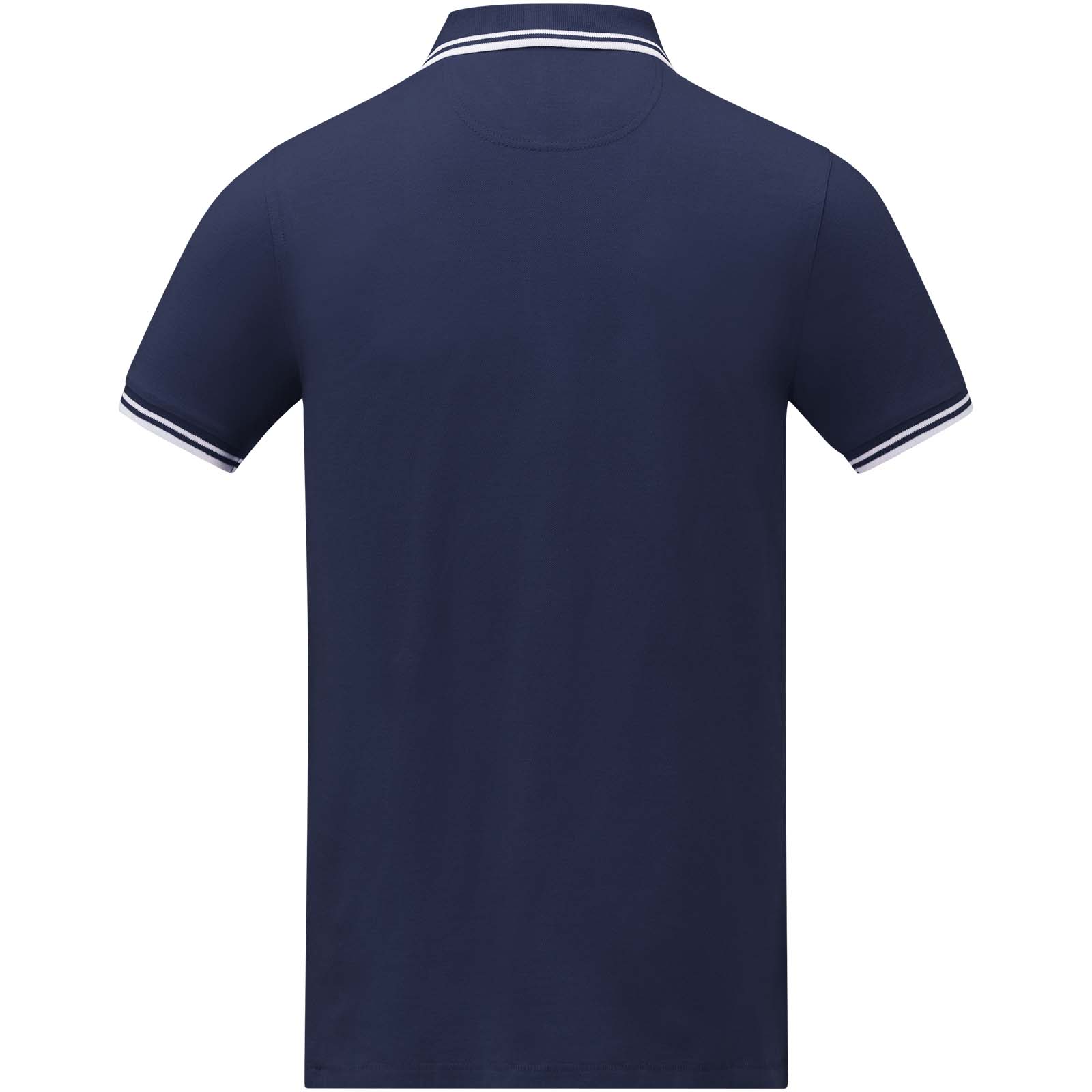 Amarago 200 g/m² Polo mit abgesetztem Rand für Herren navy