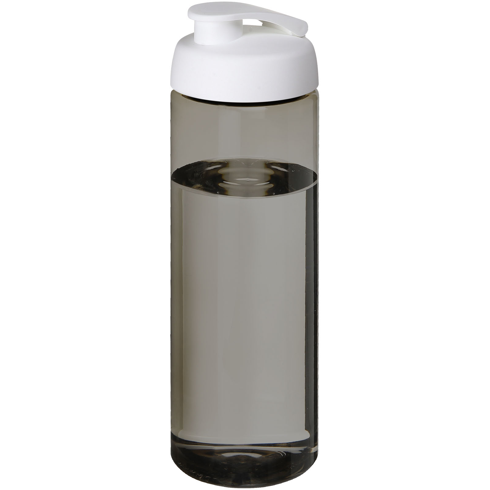 H2O Active® Eco POP Vibe 850 ml Sportflasche mit Klappdeckel kohle, weiss