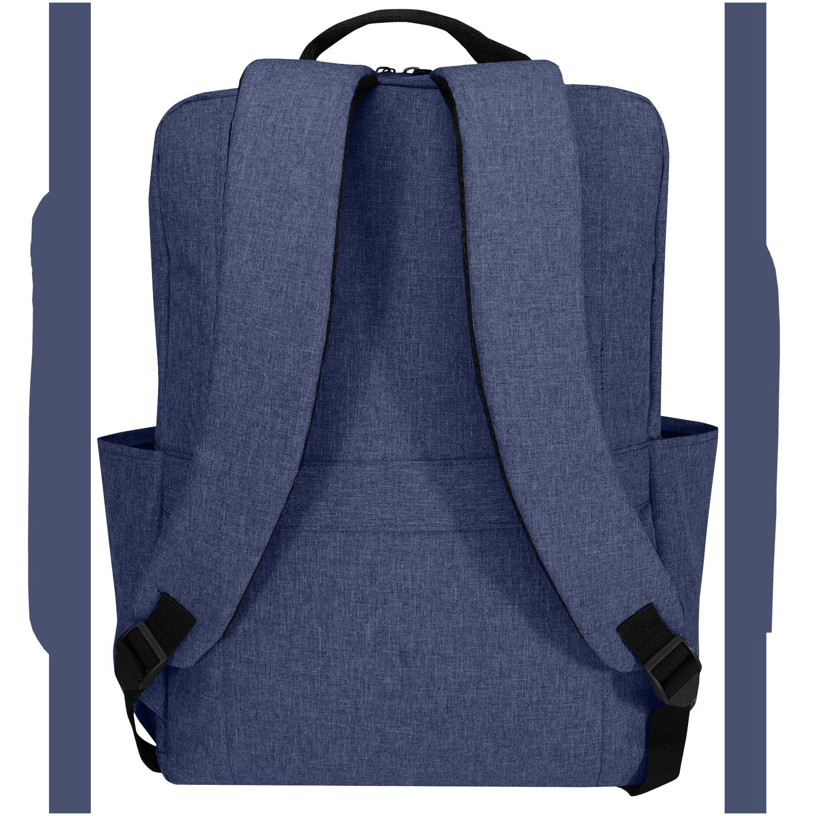 Libra 15" Laptop-Rucksack aus recyceltem GRS-Material 15 L heather navy