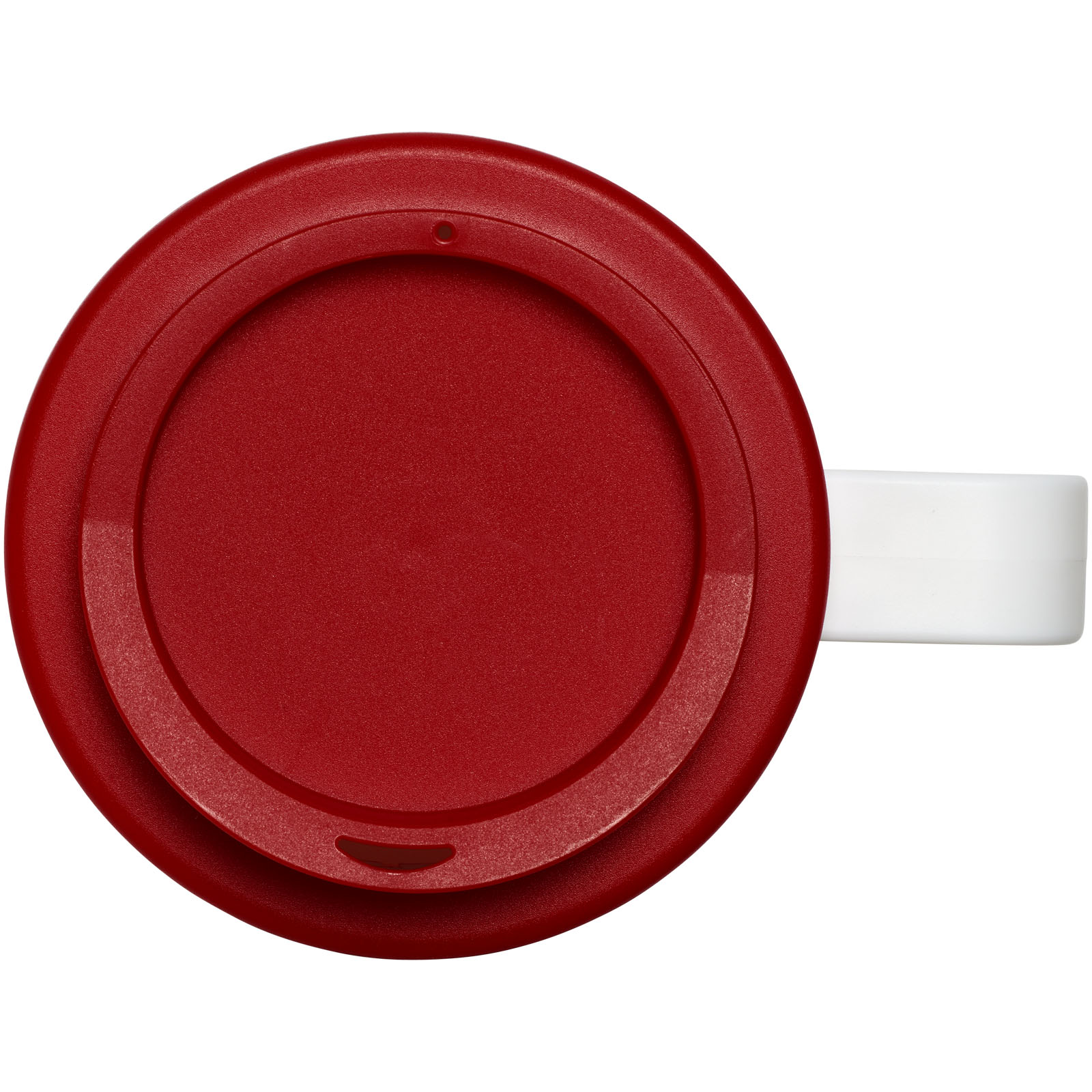 Brite-Ameriano® Grande 350 ml Isolierbecher weiss, rot