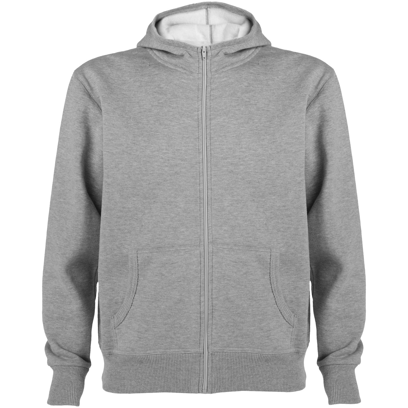 Montblanc 280 g/m² Kapuzensweatjacke Unisex heather grau