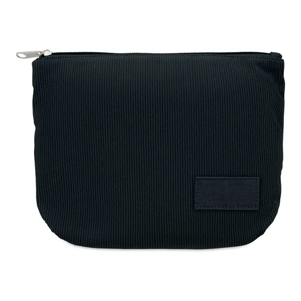 Kosmetiktasche Kord-Polyester