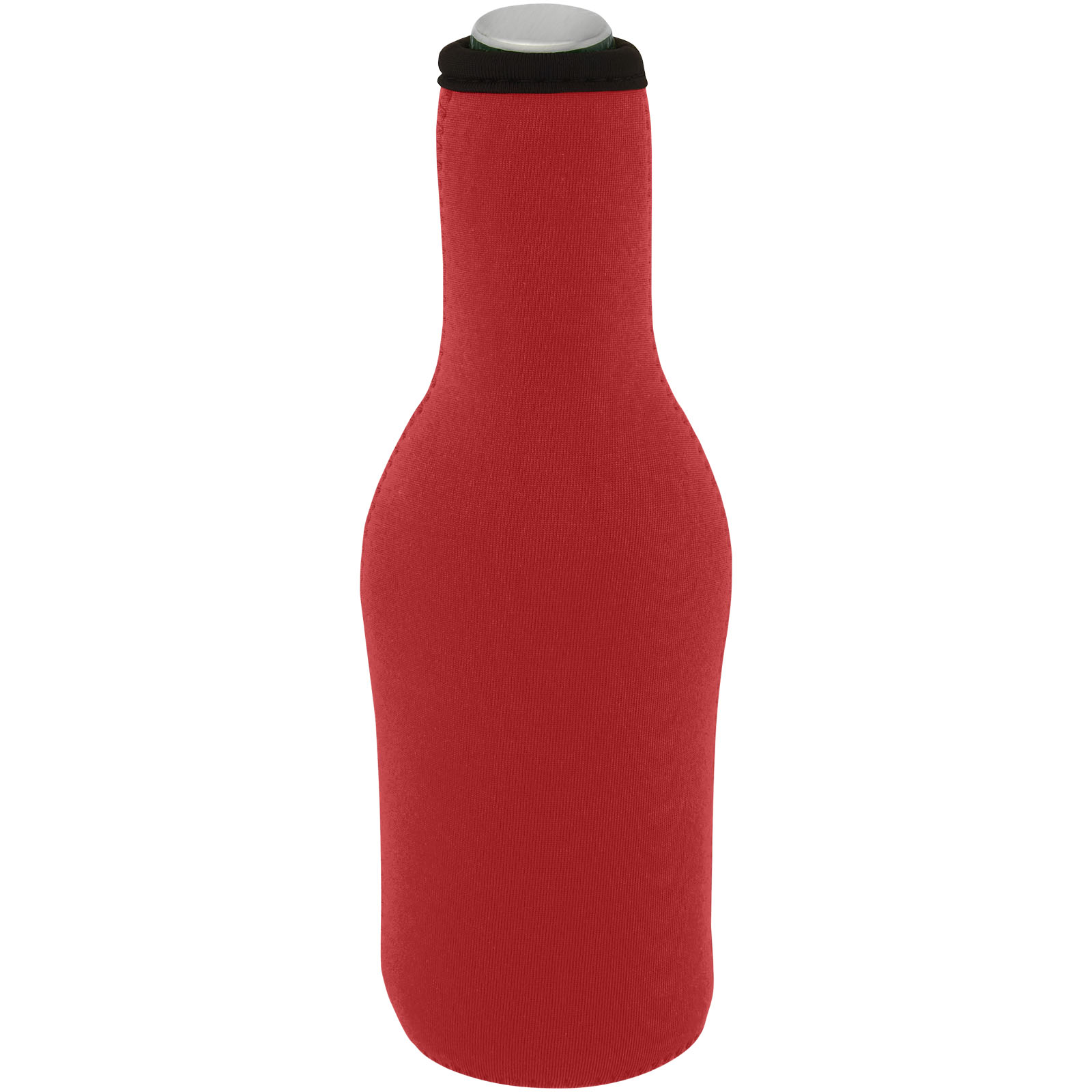 Fris Flaschenmanschette aus recyceltem Neopren rot