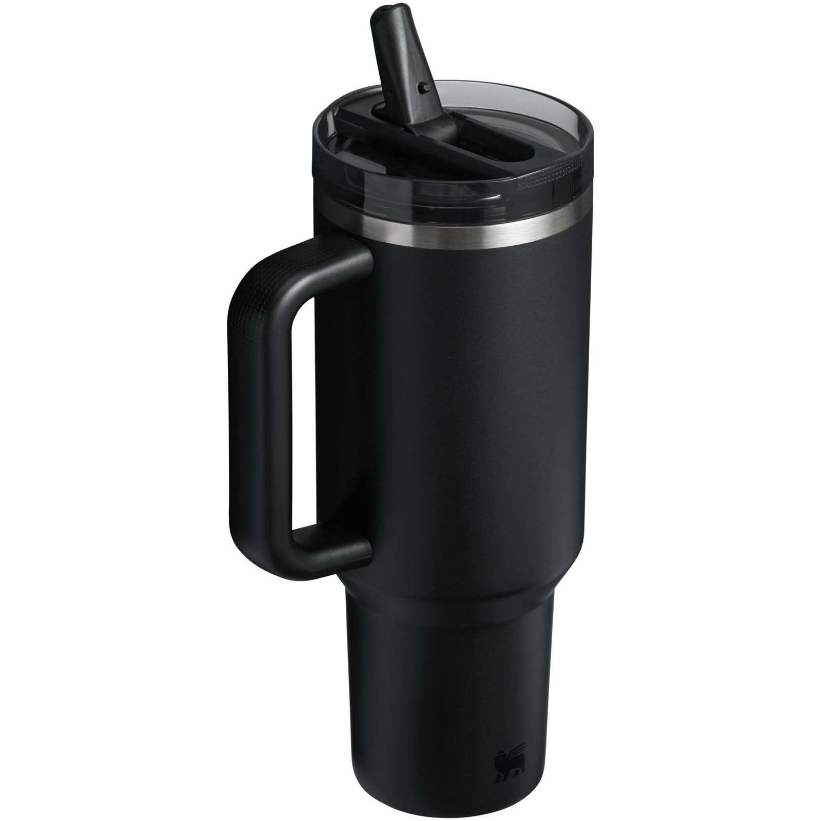 Stanley Quencher® ProTour 1180 ml Thermobecher aus recyceltem Edelstahl mit Flip Strohhalm schwarz