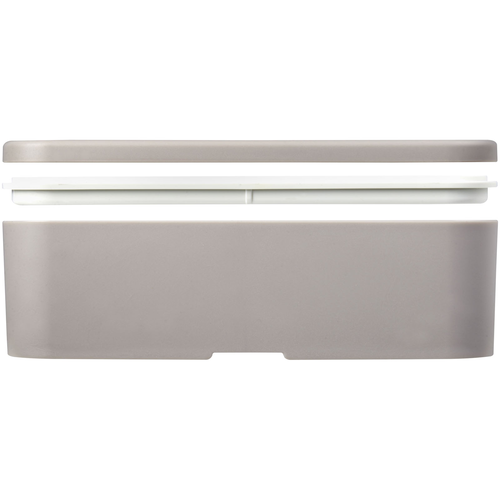 MIYO Renew 700 ml Lunchbox kieselgrau, weiss