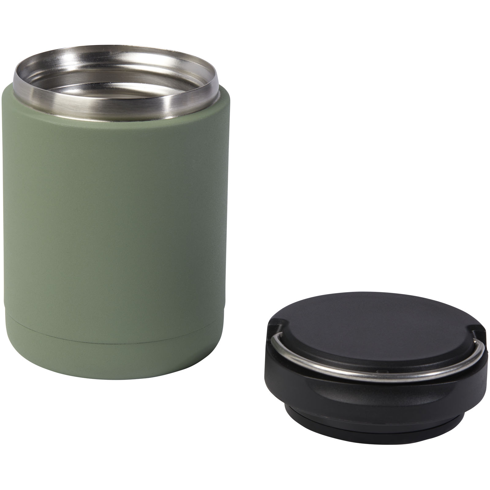 Doveron Lunchpot, isoliert aus recyceltem Edelstahl, 500 ml heather grün