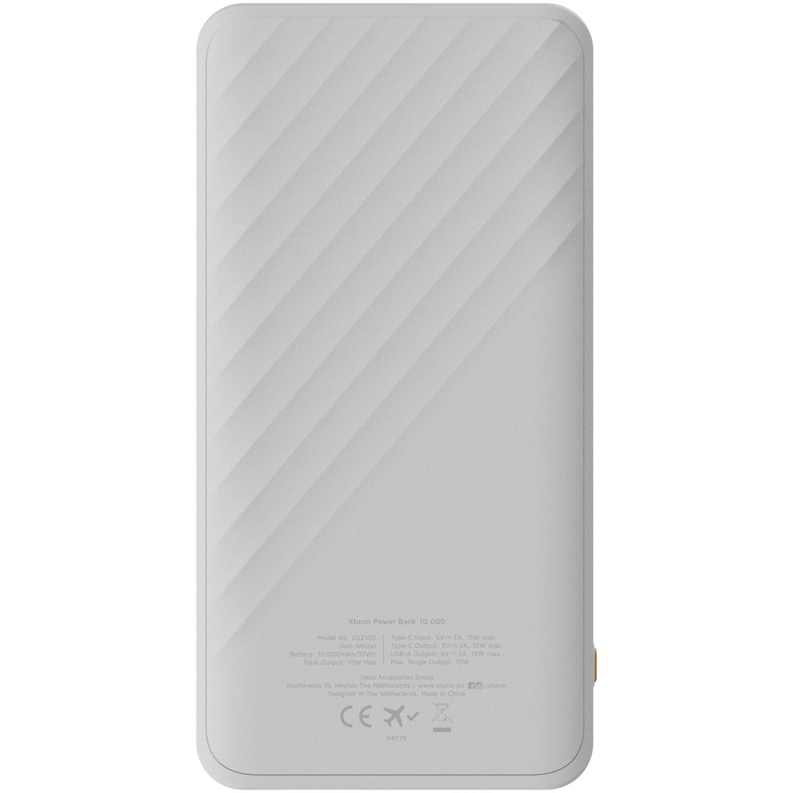 Xtorm XG210 Go2 15W 10.000 mAh Schnelllade-Powerbank weiss