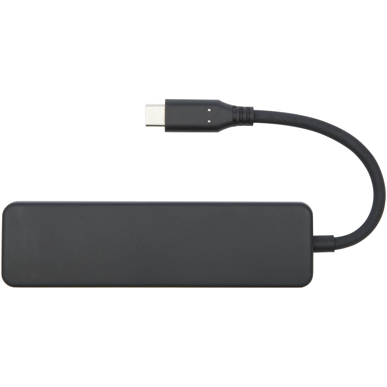 Loop Multimedia-Adapter aus recyceltem RCS Kunststoff USB 2.0-3.0 mit HDMI-Anschluss schwarz
