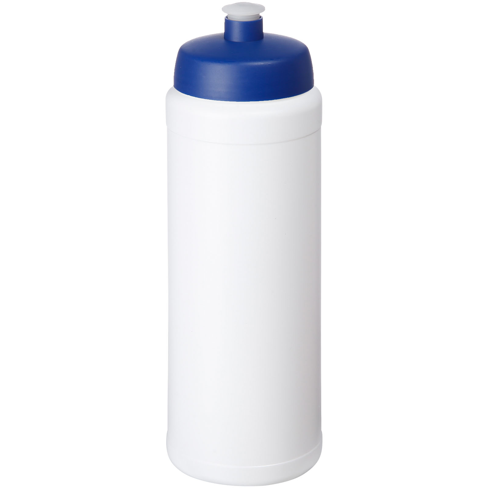 Baseline® Plus grip 750 ml Sportflasche mit Sportdeckel weiss, blau