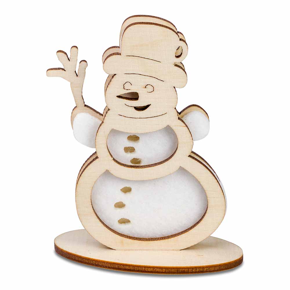 Steckfiguren-Karte Filz Premium