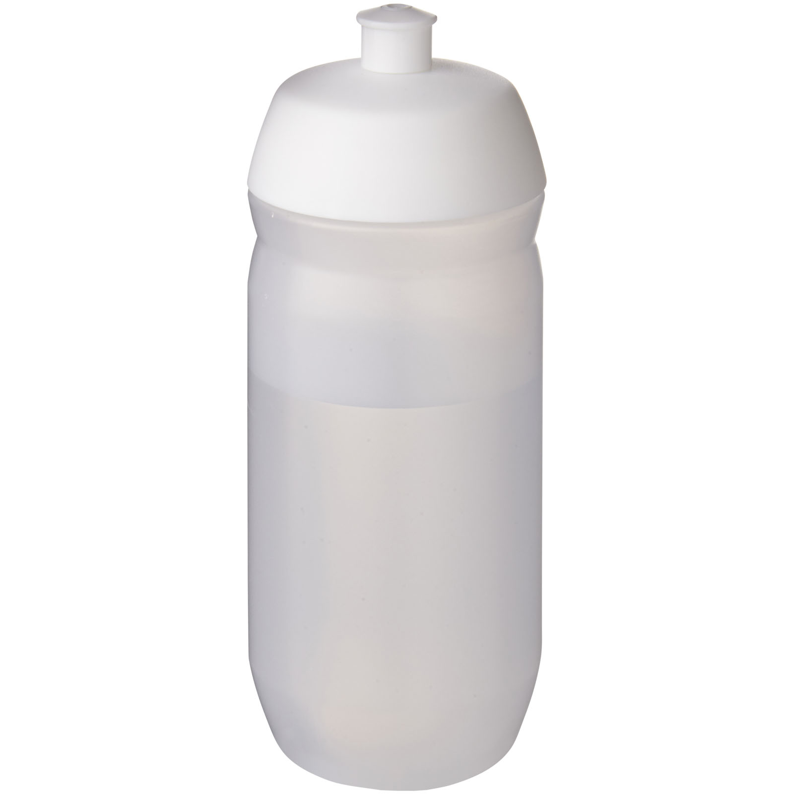 HydroFlex™ Clear 500 ml Squeezy Sportflasche weiss, klar mattiert