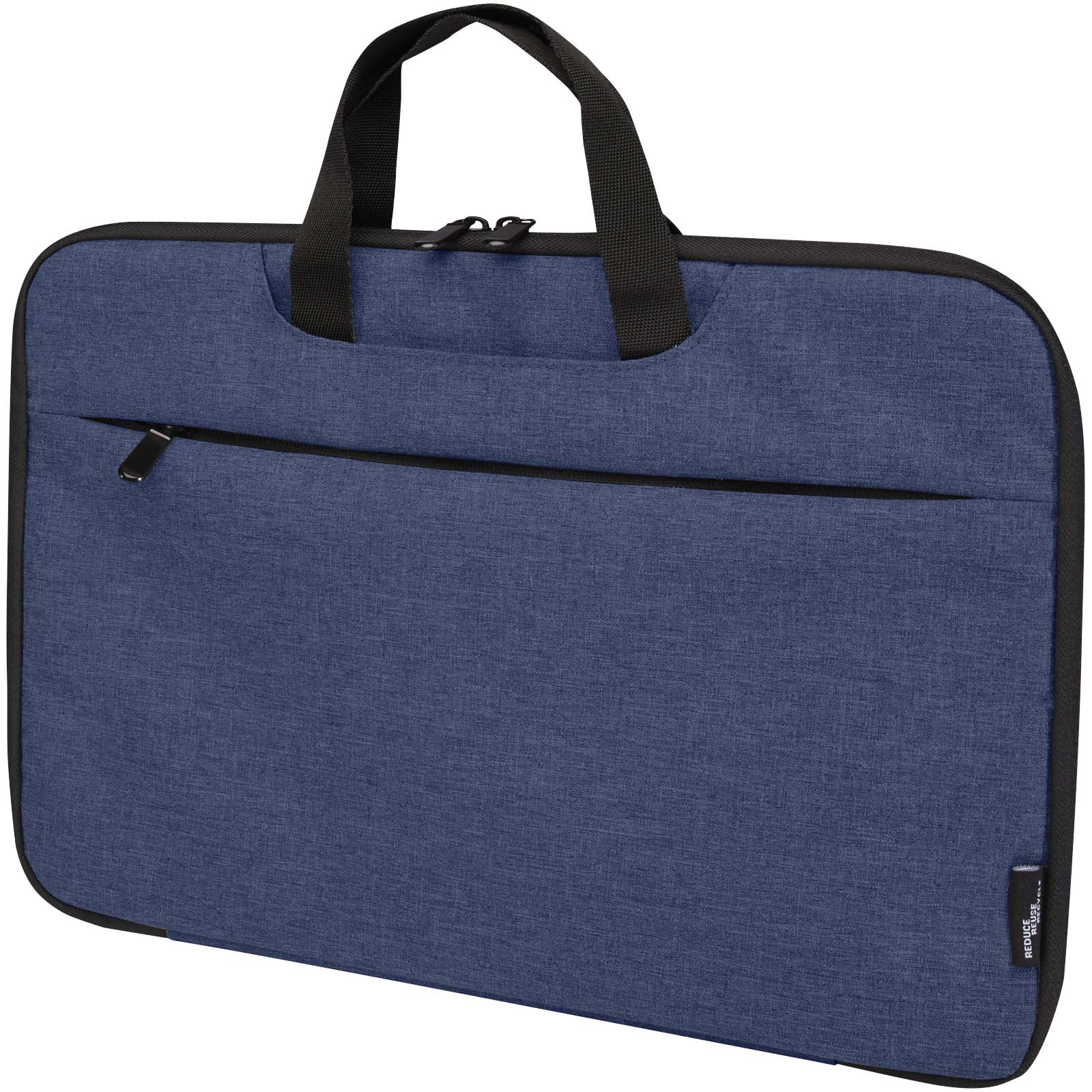 Libra 14” 2-in-1-Laptoptasche aus recyceltem GRS-Material 3 L heather navy