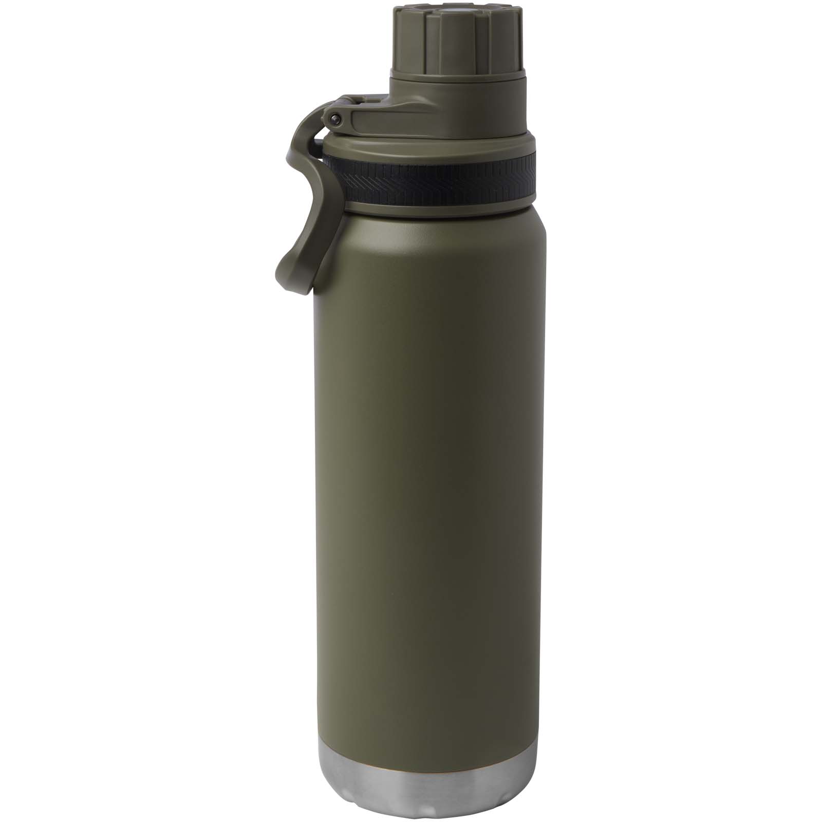 Fortis 700 ml RCS-zertifizierte Kupfer-Vakuum Isolierflasche aus recyceltem Edelstahl (Kohlensäure geeignet) waldgrün