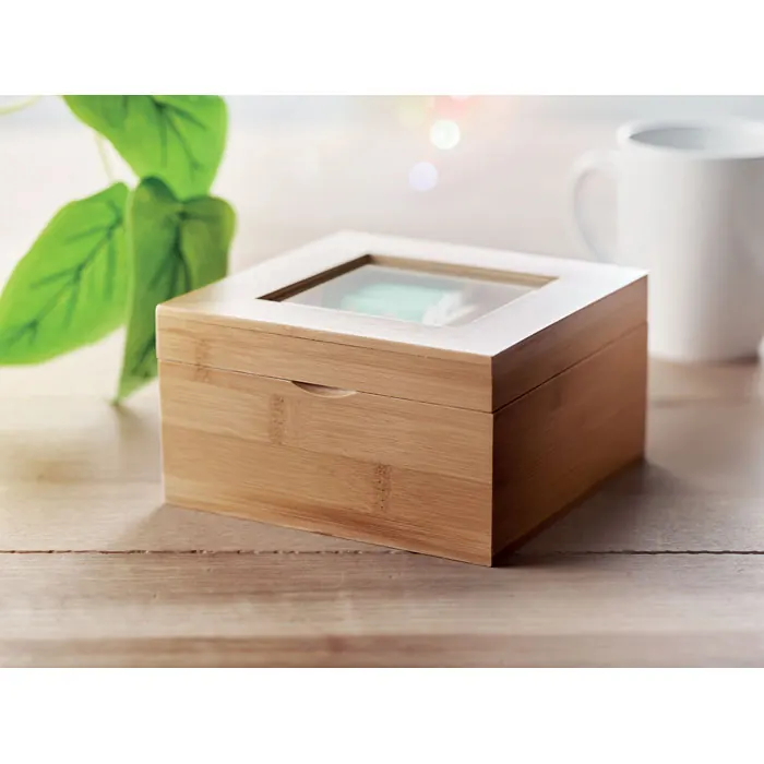Teebox aus Bambus