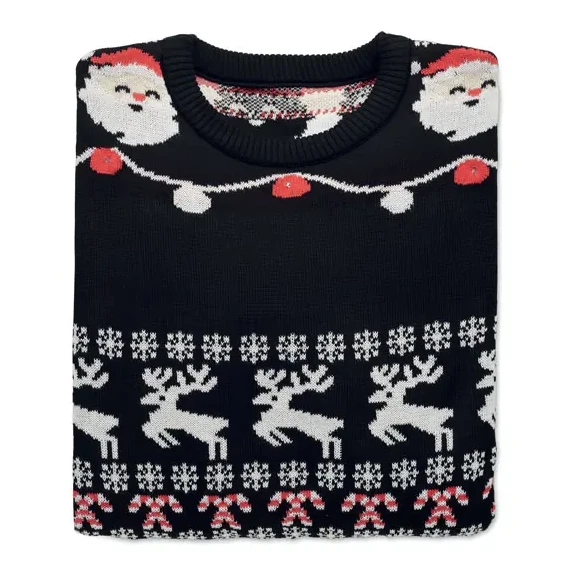 Weihnachts-LED-Pullover S/M